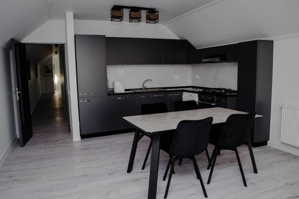 Apartmán Pentgarden Penthouse Jacuzzi Târgu Jiu Exteriér fotografie